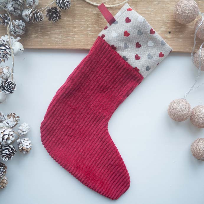 tuto chaussette de noel